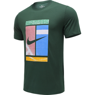 Nike耐克男子网球文化衫上衣短袖圆领T恤TEE COURT HV1789-100