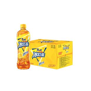 康师傅饮料冰红茶柠檬味红茶500ml*15瓶整箱装家用囤货夏季饮品1L