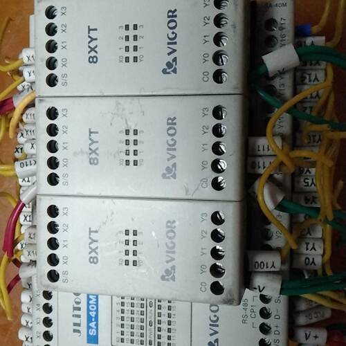 询价-VIGOR模块控制器SA-40MT-D加扩展模块8XYT三个