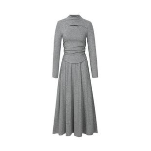 GCRUES商场同款针织套装女2025通勤休闲半裙两件套 G09D13A0852