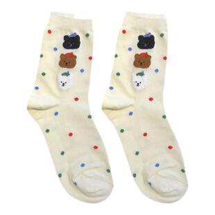 JOJO'S L. PD.name.袜子女中筒袜春夏季网红款小动物复古 | 寄名