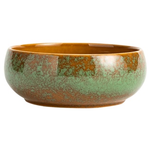 晨翔 复古窑变大号茶洗茶盂废水缸家用陶瓷杯洗水盂笔洗茶道配件