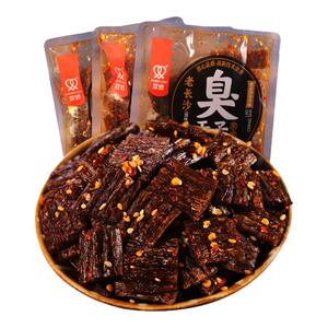 双娇臭干子老长沙辣片麻辣味蒜香味即食辣条面筋怀旧湖南特产零食