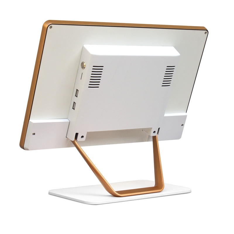 厂家直供君容C581奶茶一体餐饮触摸屏屏卓收银机大寸15.6安店