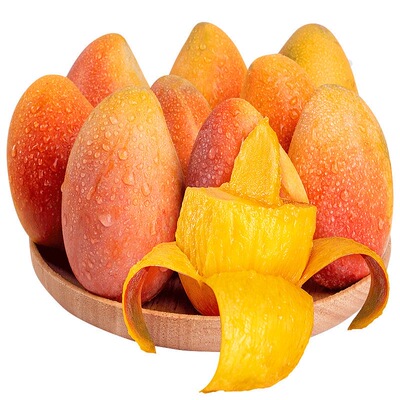 爆甜海南贵妃芒果应季新鲜小果