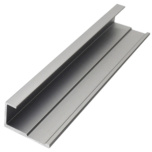 9mm护墙板收口线铝型材包边卡条装饰条压边条工字铝合金踢脚线