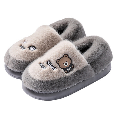 棉拖鞋男款冬季包跟外穿2025新款