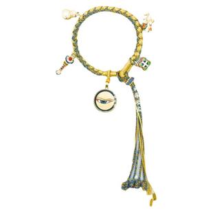 般若佛眼唐卡智慧法眼一眼万年热贡手绘手工编织藏式佛眼唐卡手绳