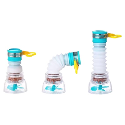 厨房通用水龙头防溅花洒过滤器