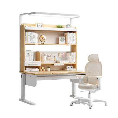 大满贯实木阳光桌学习桌椅套装