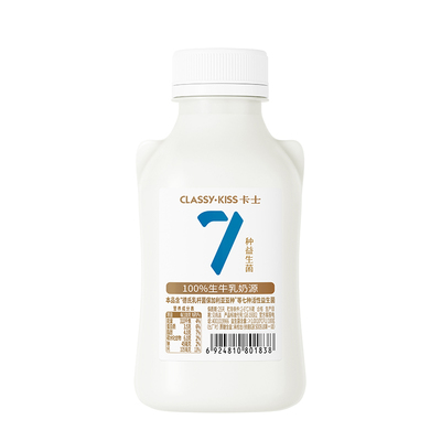 卡士007酸奶无蔗糖428g小奶罐