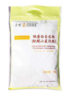 中恩麦禾家成低蛋白自发粉配制小麦淀粉馒头粉面粉PKU/CKD特食