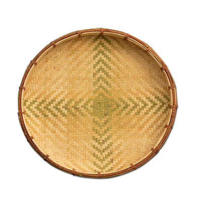 圆形粉干农家无孔包邮手工艺竹筛