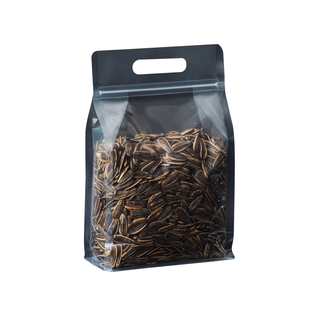 八边封自封袋加厚手提密封袋子干果零食冰箱收纳透明食品包装袋