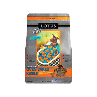 Lotus珞特斯莲花狗粮无谷鸭肉小型犬小颗粒老犬狗粮泪痕友好