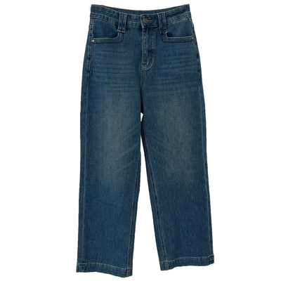 四面弹高腰显瘦直筒法棍裤女秋冬