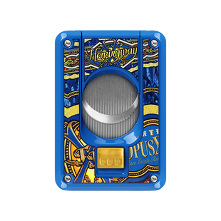 法国ELIE BLEU富恩特联名海明威巨著雪茄打火机雪茄剪烟灰缸 限量