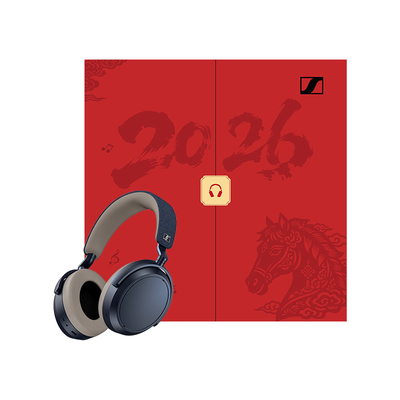 森海塞尔MOMENTUM4天猫特别款牛仔蓝头戴式蓝牙耳机