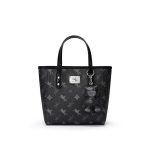 NU纽芝兰黑色包包高级感飞马小托特包通勤单肩斜挎包菜篮子手提包