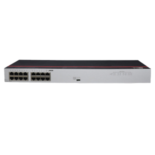 华为数通智选交换机S1730S-L16TR-A 16口千兆企业级兼容百兆网络分流器即插即用高速中小办公室园区网吧宿舍