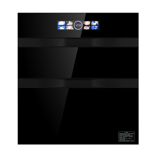 新款消毒柜家用嵌入式紫外线130L升三层厨房餐具碗筷消毒碗柜小型