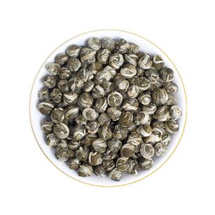 茉莉花茶龙珠雪花珠浓香型特级绿茶2025新茶叶送礼礼盒罐装250g