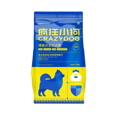 疯狂的小狗博美通用型成犬粮犬粮
