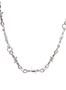 国潮荆棘项链男女ins原创嘻哈