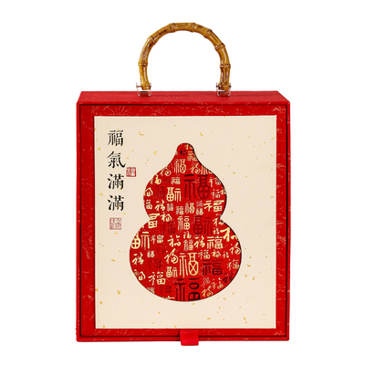 2026马年高档年货礼盒纸空盒定制