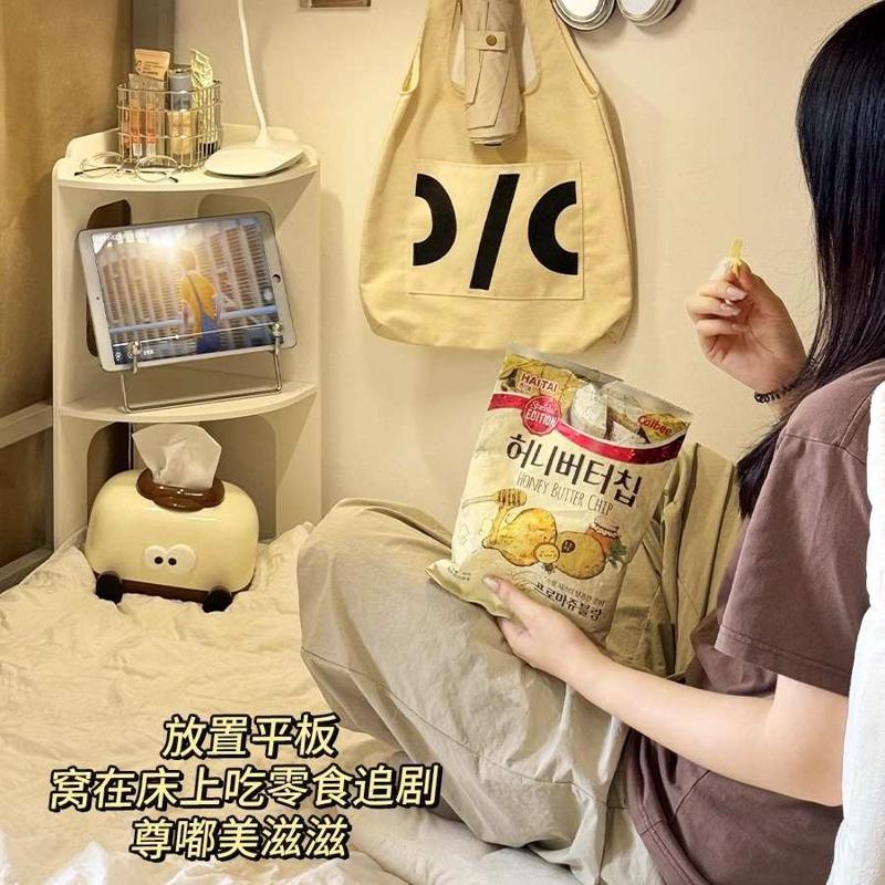 学生宿舍桌上转角书架桌面杂物拐角收纳寝室书桌工位办公桌置物架