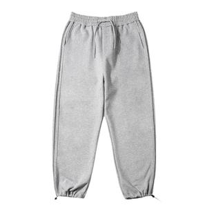 GOGOSOON男装370g青少年束脚运动卫裤春秋新款收脚休闲美式酷帅潮