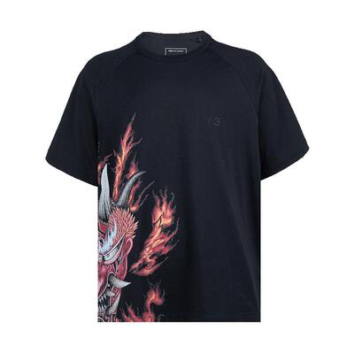 Y-3男经典宽松短袖T恤男