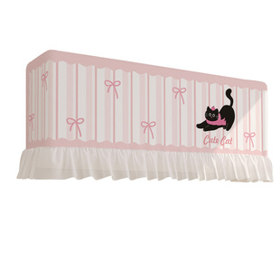 空调防尘罩套挂式挂机布艺全包通用防直吹月子挡风板开机不取新款