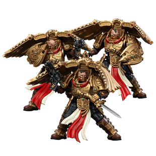 预定JOYTOY暗源战锤禁军军团维纳塔利战士小队可动兵人手办摆件