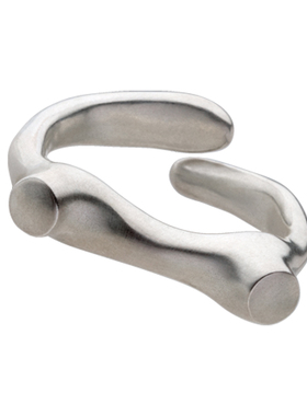 不规则戒指WHITEDWARF银设计感