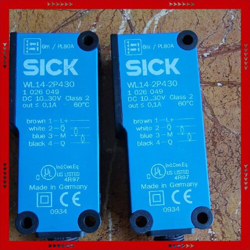 【问价】WL14-2P430 三件，德国SICK光电开关传感器 ，外