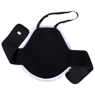 纯羊毛护肚护胃带护胸护背暖胃肚兜皮毛一体冬季保暖护腰男女通用