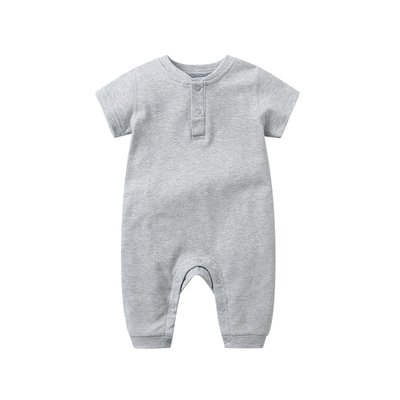 纯棉无骨短袖长裤连体服