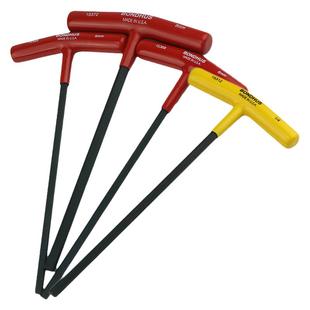 BONDHUS美国波顿T柄内六角扳手进口公英制T型螺丝刀3 4 2.5*229mm