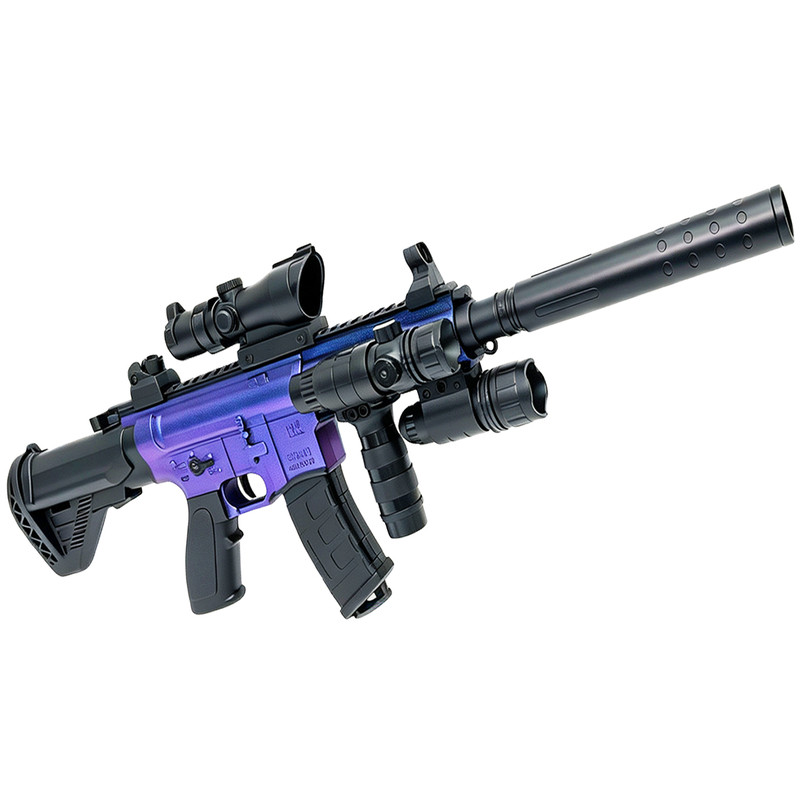 手自一体电动连发软弹枪M416电动玩具枪