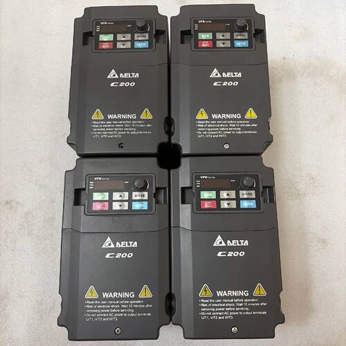 询价下单台达C200系列变频器，VFD022CB43A-20，2.2