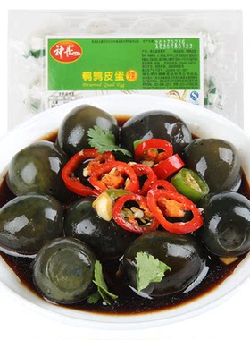 神丹鹌鹑小皮蛋凉拌菜