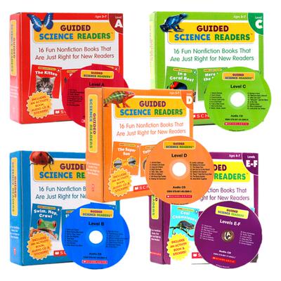 scholastic指导性科学读本5册