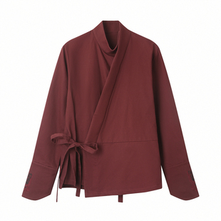 NEONPOND天池秘境《启程·观兽》形意生肖系列-曲领折袖形意衬衫