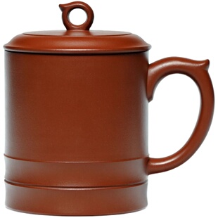 珍藏重器 宜兴名家紫砂杯纯全手工茶杯汤宣武办公杯大容量 灵韵杯