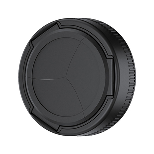 JJC 适用佳能SX740HS自动镜头盖PowerShot SX740 HS保护盖自动开合黑色数码相机卡片机配件