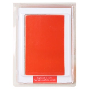 婴儿周岁免洗水性印泥宝宝手脚印免洗印油婴儿纪念品礼物手脚印台