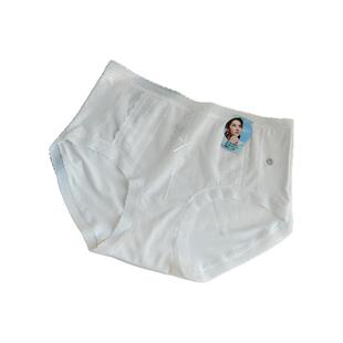 黛丝少女内裤女士中腰前蕾丝网纱后莫代尔棉包臀柔软性感抑菌短裤