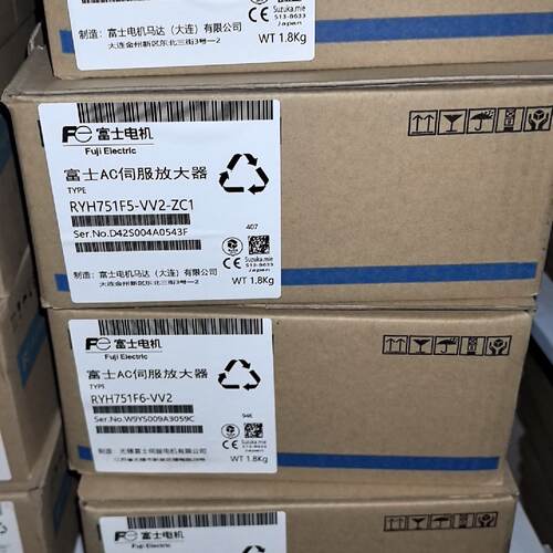 【请询价】富士AC伺服放大器RYH751F5-VV2-ZC1，全新原装