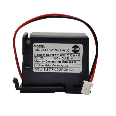 三菱MR-BAT6V1SET-A原装锂电池